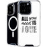 All You Need Is Love BW iPhone 16 Pro MagSafe Case